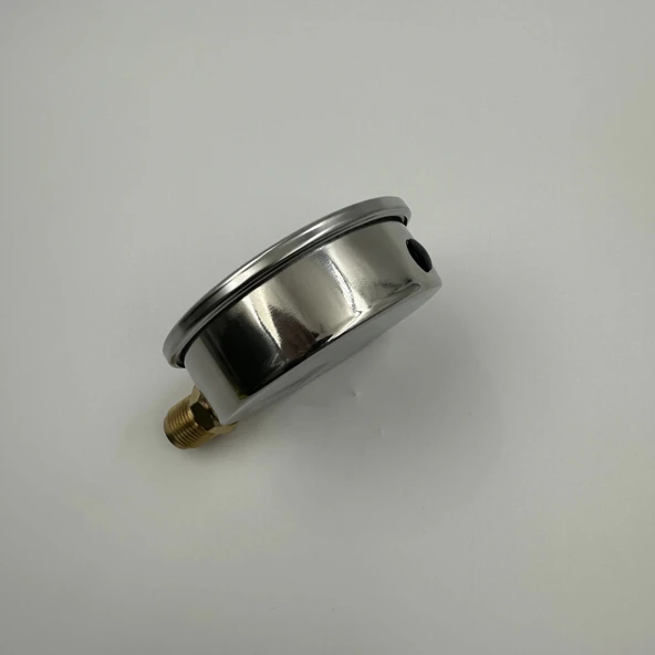 Manometre Gliserinli Alttan Çıkışlı Q100 - 0 - 400 Bar 1/2 - 3