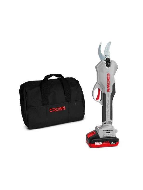 CROWN AKÜLÜ DAL BUDAMA MAKASI 20V 2AH CT29001HX2TB - 4