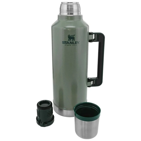 Stanley Klasik Vakumlu Paslanmaz Çelik Termos 2.3 LT - Yeşil - 5
