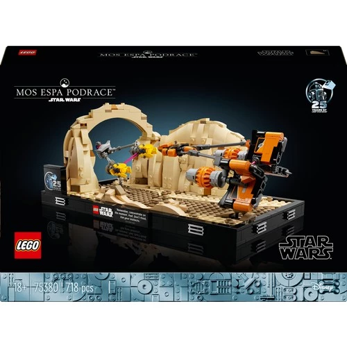LEGO Star Wars 75380  Mos Espa Pod Yarışı Dioraması (718 Parça) - 4