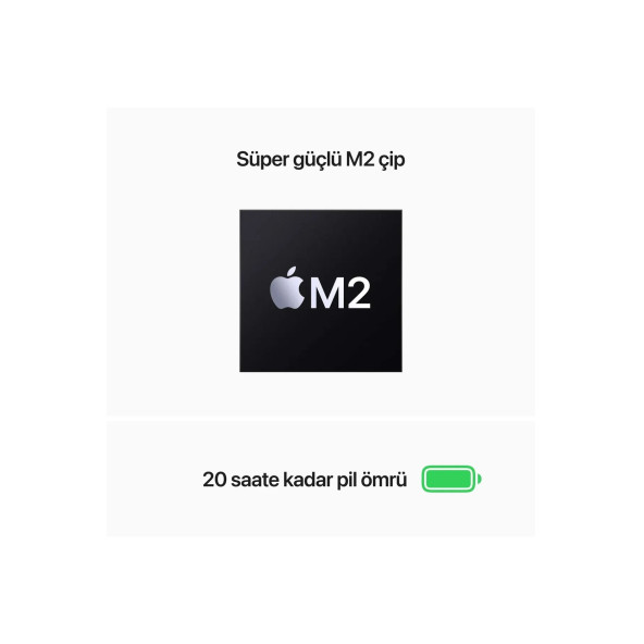 Apple MacBook Pro M2 8 GB 512 GB SSD 13.3" MNEJ3TU/A Uzay Grisi - 3