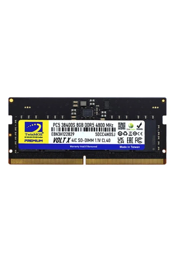 Twinmos Voltx TMD58GB4800S40 8 GB DDR5 4800 MHz CL40 Ram