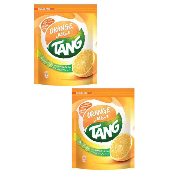TANG PORTAKAL TOZ İÇEÇEK MEYVE SUYU 375 GR X2 ADET