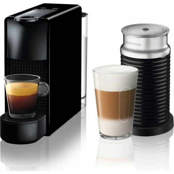 Nespresso Essenza Mini C 35 Black Bundle Kahve Makinesi