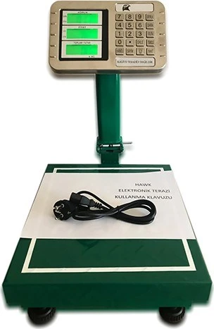 Hawk Dijital Elektronik Kantar Terazi Katlanır  60 kg Kapasite 5 gr Hassasiyet Sayım Yapma Özelikli - 2
