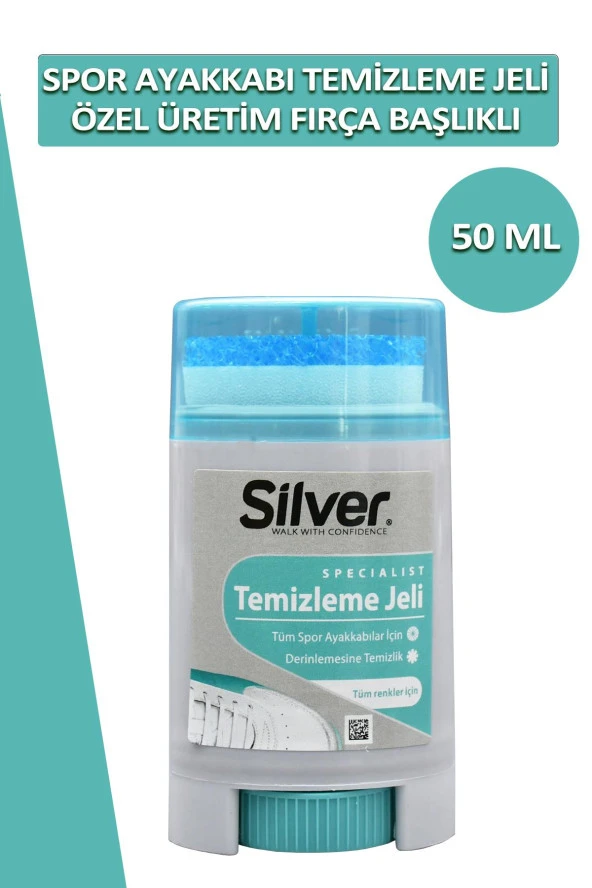 Spor Ayakkabı Temizleme Jeli Deri Ve Sneaker Leke Çıkarıcı Yenileyici 50 ml