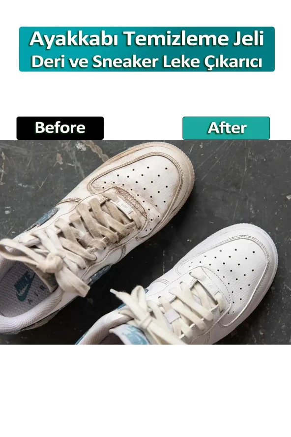 Spor Ayakkabı Temizleme Jeli Deri Ve Sneaker Leke Çıkarıcı Yenileyici 50 ml - 4