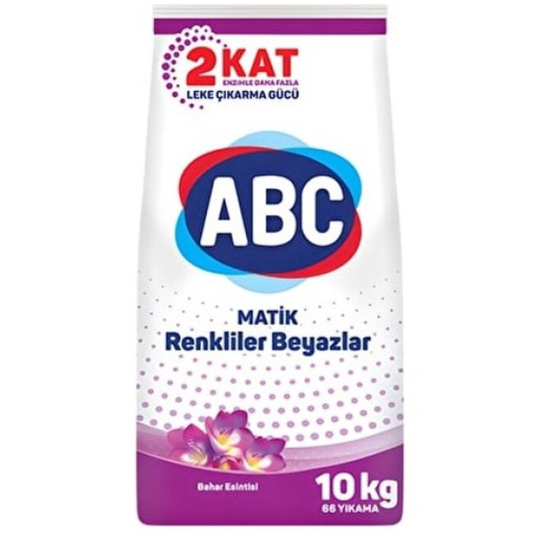 ABC Matik Toz Çamaşır Deterjanı 10 Kg Bahar Esintisi