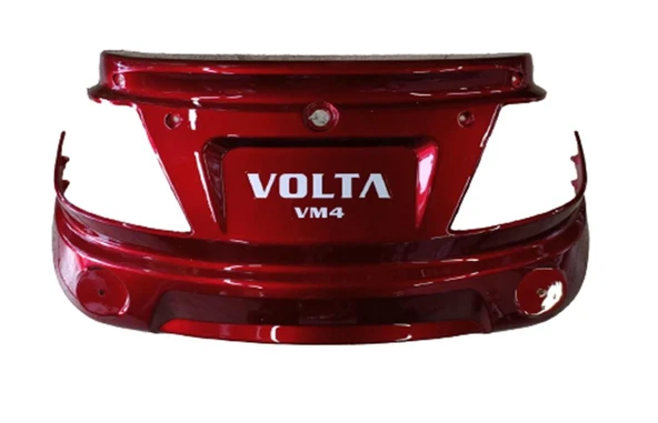 E-BİKE 3 TEKER KOLTUK ALTI ARKA KÜÇÜK PARÇA KIRMIZI ORJİNAL - Resim 2