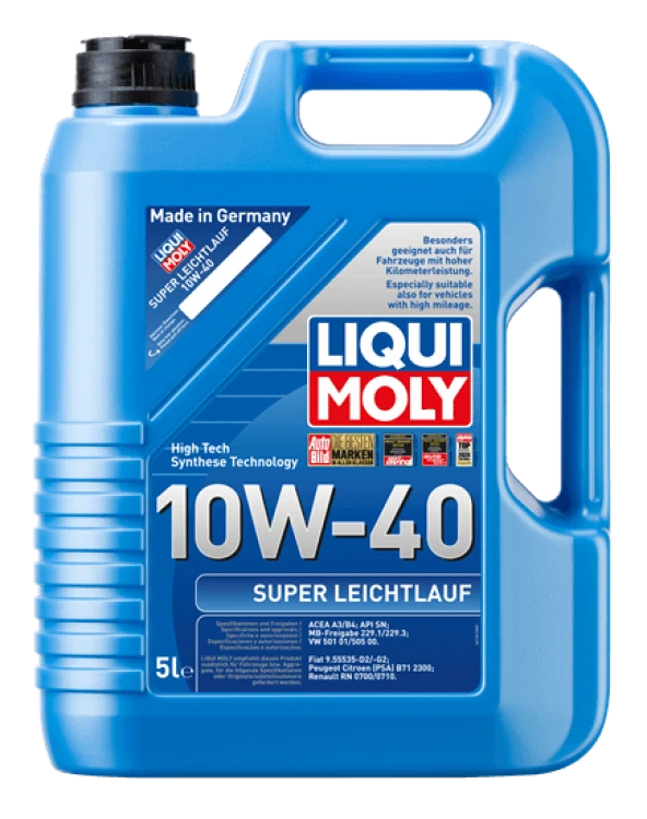 Lıquı Moly Super Leichtlauf 10W40 Motor Yağı 5 LT (9505)