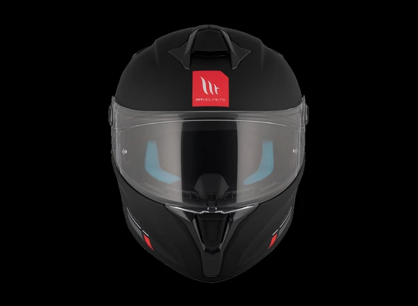 KASK MT HELMETS TARGO S SOLİD SİYAH MAT - 2