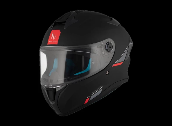 KASK MT HELMETS TARGO S SOLİD SİYAH MAT - 6