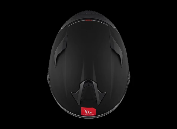 KASK MT HELMETS TARGO S SOLİD SİYAH MAT - 9