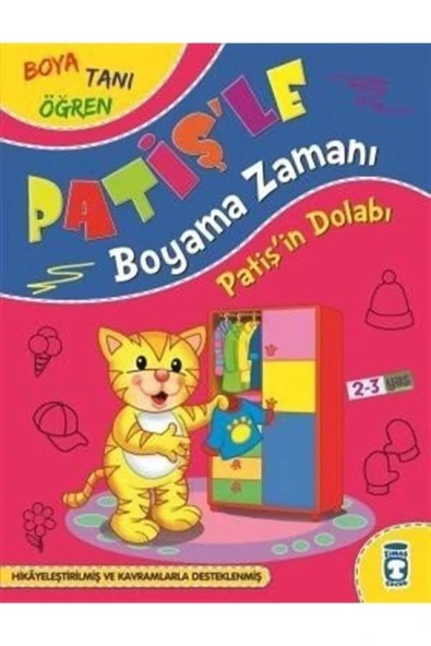 Patişin Dolabı Patişle Boyama Zamanı Timaş - 2