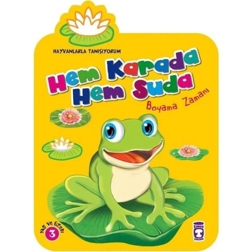 Hem Karada Hem Suda Boyama Zamanı (3 Yaş Ve Üzeri) - Timaş
