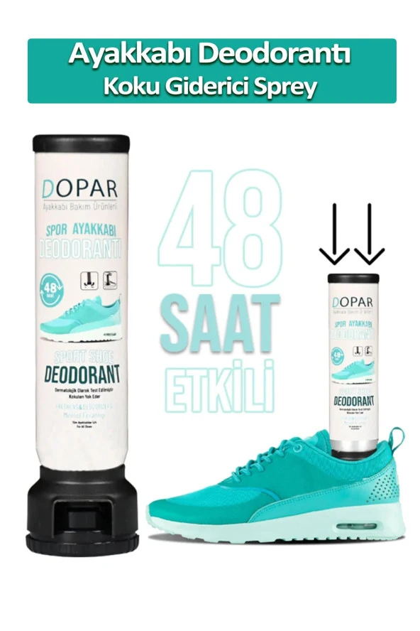 Ayakkabı Deodorantı Koku Giderici Önleyici Sprey 100ML - 2