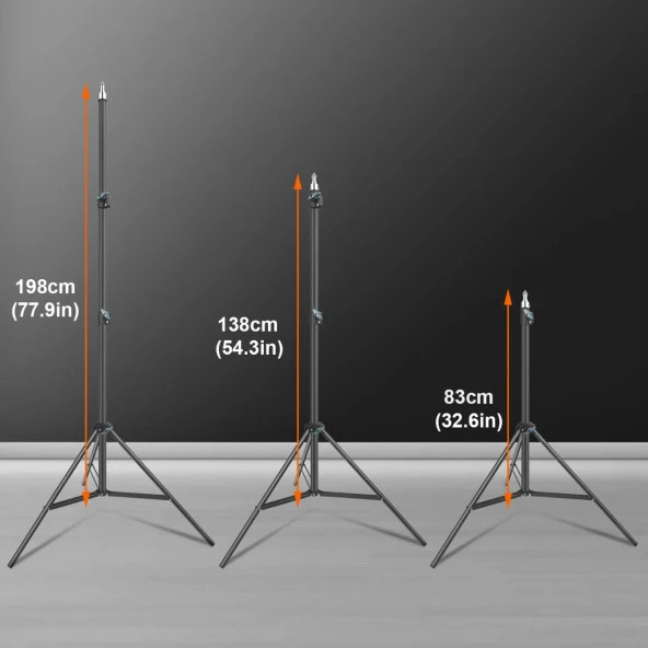 Luxceo L02 Ayarlanabilir Işık Standı - 2