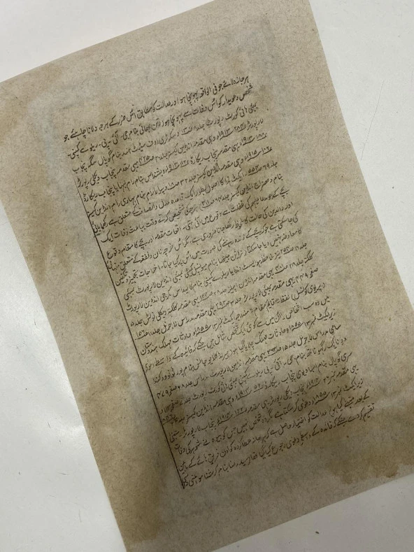 Doğanın Vahşeti Adlı El Yapımı Minyatür Resim 21x12 cm - Resim 4