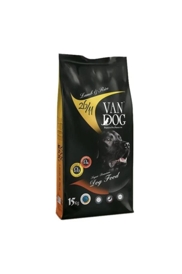 Van Dog Vandog Kuzu Etli Yetişkin Köpek Maması 15 Kg