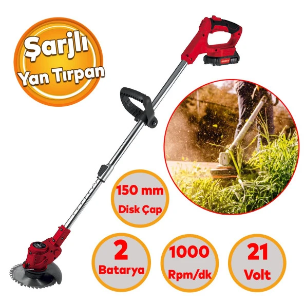 Rodex RDX9022 Akülü Çim Kenar Kesme Makinesi