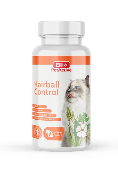 Biopetactive  Hairball Control - Kedilerde Tüy Yumağı Önleyici Tablet