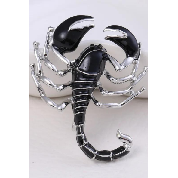 Akrep Broş ve Yaka İğnesi - Resim 3