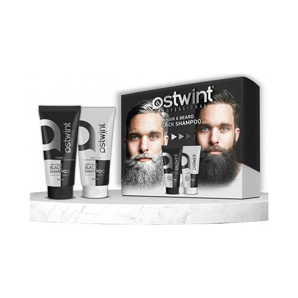 Ostwint Black Şampuan 200 + 200 ml siyah şampuan - 2