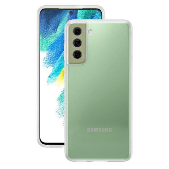 Samsung Galaxy S21 Fe Uyumlu Şeffaf Tıpalı Kamera Çıkıntılı Kılıf - 1