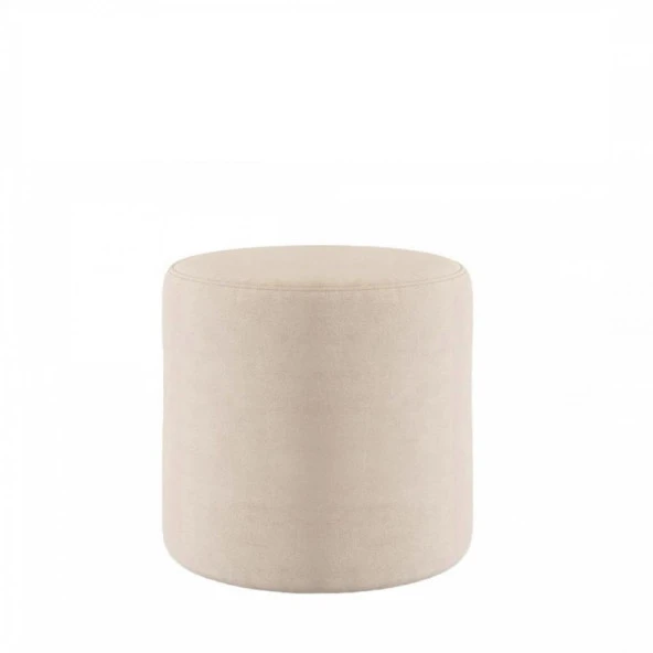 Konfor Silindir Puf Krem Hafif Rahat Çok Amaçlı - 2