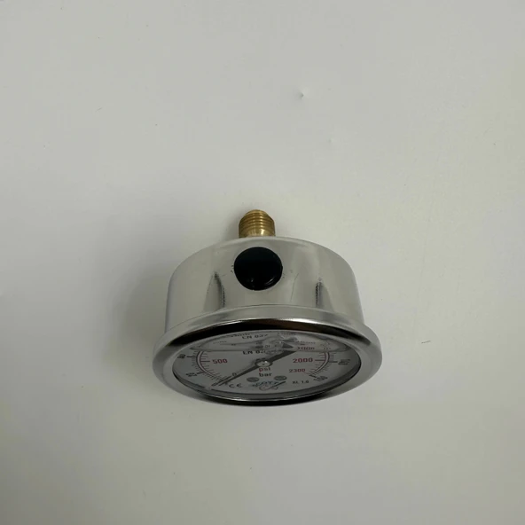 Manometre Gliserinli Arka Çıkışlı Q63 - 0 - 160 Bar 1/4 - 2