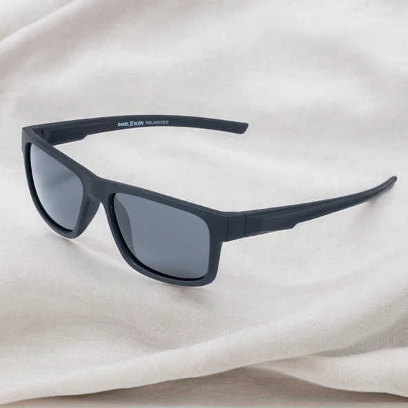 Daniel Klein DK3198-1 Siyah Polarize Camlı Erkek Güneş Gözlüğü - 4