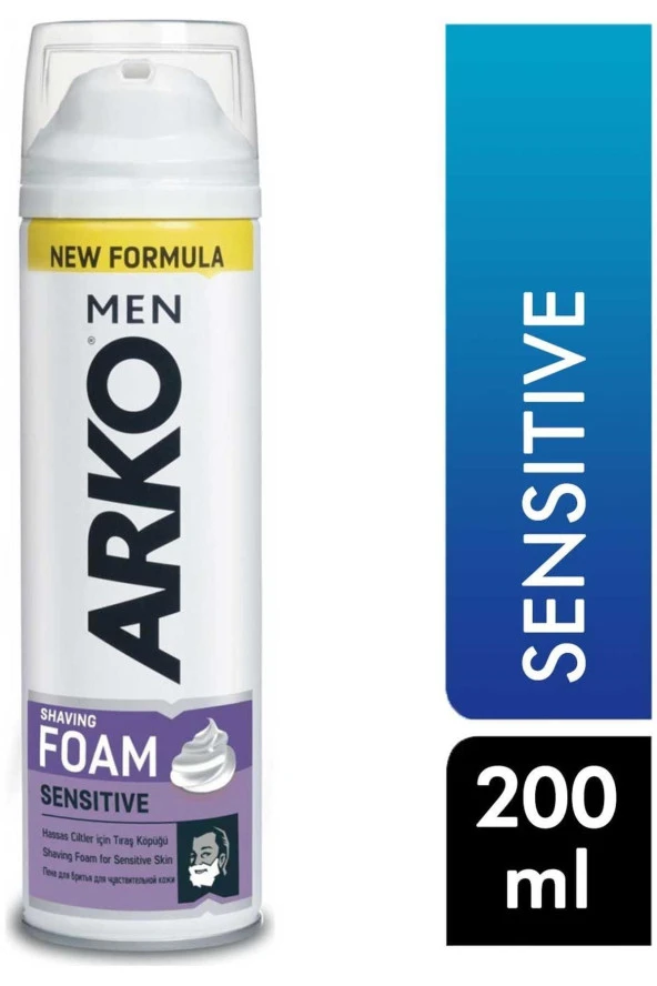 Arko Men Sensitive Tıraş Köpüğü 200 ml