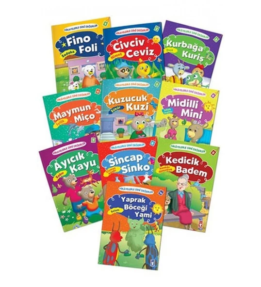 Hikayelerle Dini Değerler 10 Kitap Set Timaş