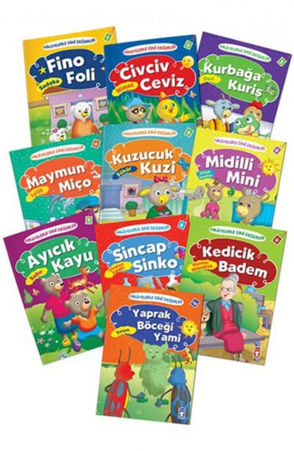 Hikayelerle Dini Değerler 10 Kitap Set Timaş