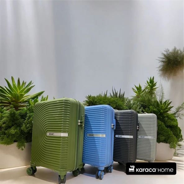 Karaca Home Saul Küçük Boy Haki Valiz 55 cm - 4