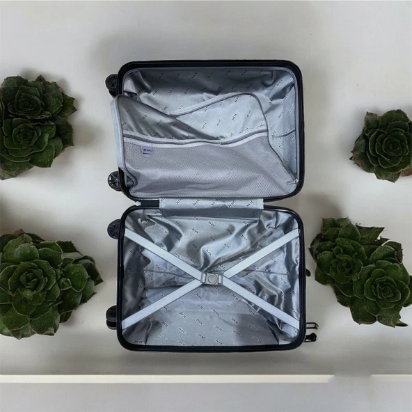 Karaca Home Saul Küçük Boy Haki Valiz 55 cm - 3