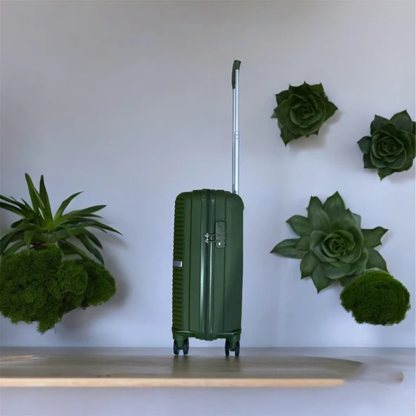 Karaca Home Saul Küçük Boy Haki Valiz 55 cm - 2