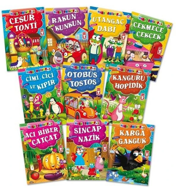 Mini Masallar 2 (10 Kitap Set) Timaş