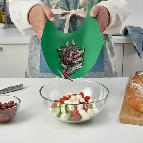 IKEA FINFÖRDELA Esnek Kesme Tahtası Yeşil 28x36 cm 2 parça - Resim 2