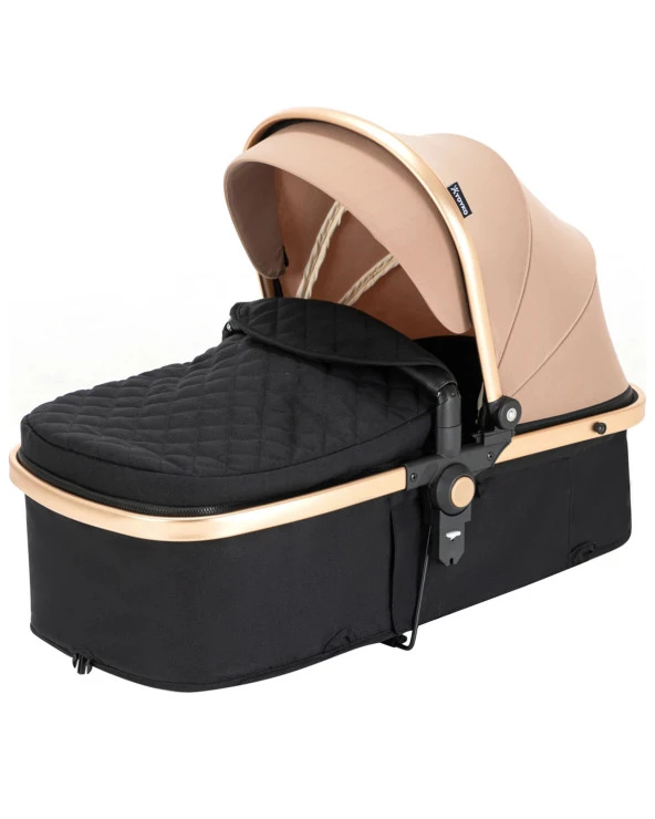 Yoyko Ultimate Travel Sistem Bebek Arabası 3 in 1 Rose - Resim 5