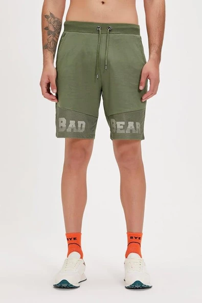 Bad Bear Grid 24.01.18.012Y Yeşil Erkek Şort