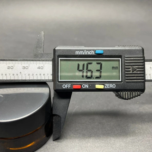 20 cc Cam Amber Krem Kavanozu  - Kapak İçi Contalı- 20ml Kahverengi Krem Kavanozu  x 10 Adet - Resim 4