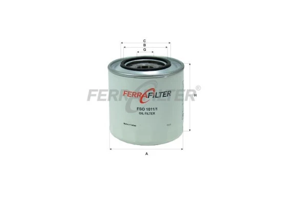 Yağ filtresi Fleetguard filtre LF16118/JX1008A dizel motor FSO 1011/1