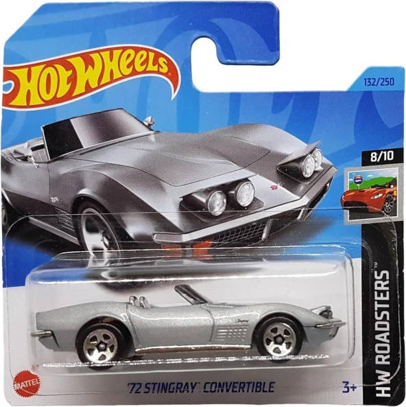 Hot Wheels 72 Stingray Convertible 8/10 132/250 Model Araba