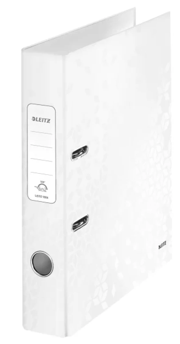 Leitz 1006 Dar Klasör WOW Metalik Beyaz - 2