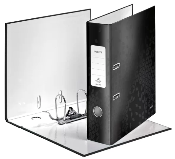 Leitz 1005 Geniş Klasör WOW Metalik Siyah