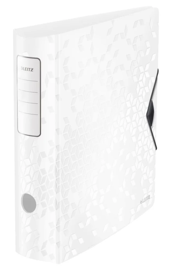 Leitz 1106 Active WOW Beyaz Lastikli Geniş Klasör