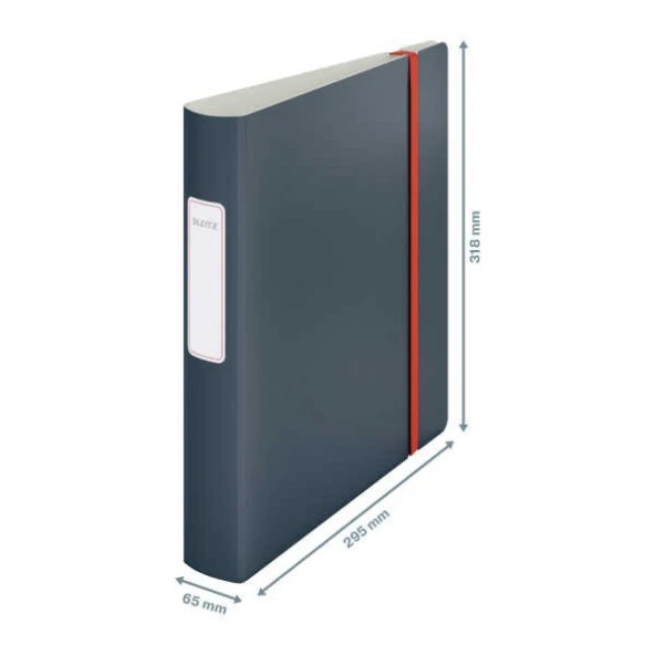 Leitz 180° Active Cosy Dar Klasör Gri - 2