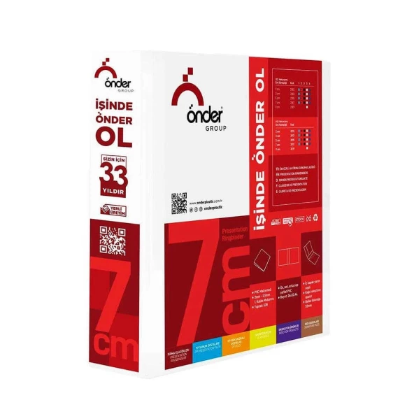 Önder Firma Kls Sırt 7 cm 4D Mekanizma 2017 Beyaz - 2