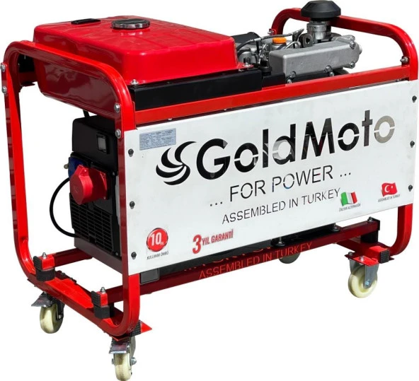 GoldMoto GM17TDJY Dizel Jeneratör 17kVA Trifaze Marşlı